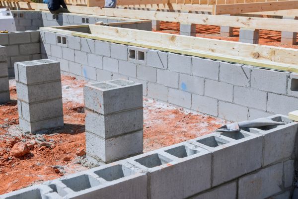 Cement Block Installation in Buford